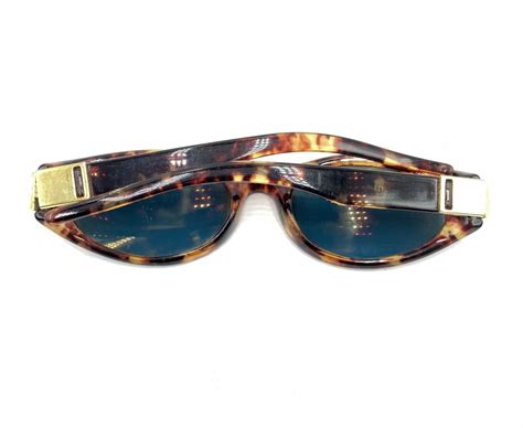 Gucci Vintage GG 2411/S PX1 Brown Gold Tortoise Sunglasses 